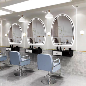 <span class=keywords><strong>Espejo</strong></span> Circular LED Iluminado <span class=keywords><strong>para</strong></span> Barbería y Salón de Belleza <span class=keywords><strong>con</strong></span> Pantalla Inteligente y Función de Iluminación <span class=keywords><strong>para</strong></span> Maquillaje - Product Image 3