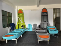 Nouveau bateau de pêche commercial pliable portable en polyéthylène de haute qualité, mini-bateau à moteur MIDELI