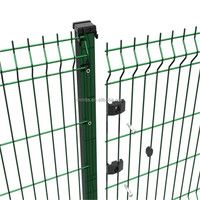 Valla de Malla Metálica Curva 3D MaiFa, Anti-Escalada, de Seguridad para Carreteras, Aeropuertos y Fábricas, Duradera, Fácil de Instalar, Paneles de Valla