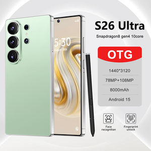 Nuevo teléfono inteligente S26 Ultra 2026 con 16GB+1TB, Android 15, 5G CDMA, pantalla grande global, 108MP, para juegos, precio de fábrica - Product Image 1