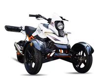 Moto Sportbike Trike à trois roues avec construction durable