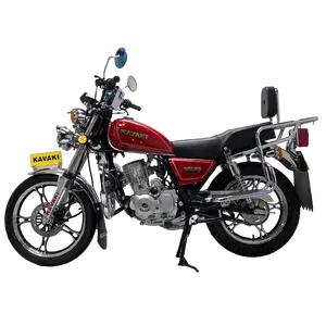 Moto classique personnalisée, prix d'usine, 125cc 150cc, moto de rue, vélos à essence GN125, autre moto