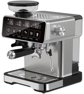 Cafetera Espresso Automática con Pantalla Táctil, Acero Inoxidable Cepillado, Programable, Sistema de Agua Caliente, <span class=keywords><strong>para</strong></span> el Hogar - Product Image 2