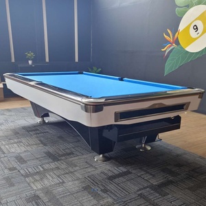 Hot bán <span class=keywords><strong>bar</strong></span> Câu lạc bộ thương mại sử dụng rắn gỗ Slate 9ft phong cách Mỹ 9 bóng hồ bơi billiard bảng - Product Image 4