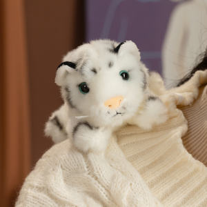 Couverture en peluche <span class=keywords><strong>Tigre</strong></span> pour enfants, matière en peluche super douce, couleurs personnalisables, cadeau promotionnel - Product Image 4