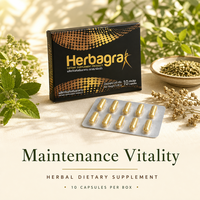Capsules de complément alimentaire à base de maca en gros pour booster l'énergie et la vitalité des hommes, capsules de complément de marque privée OEM