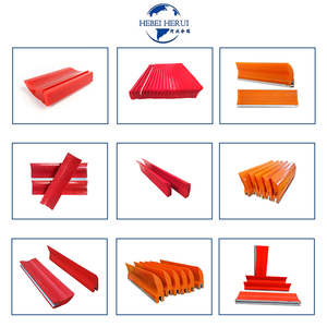 Chịu mài mòn hiệu quả cao hiệu suất cao nhiệm vụ nặng nề tùy chỉnh Polyurethane <span class=keywords><strong>scraper</strong></span> lưỡi - Product Image 4
