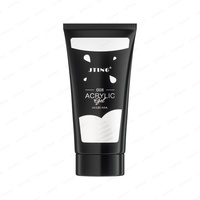 Kit de gel acrylique JTING de haute qualité à construction rapide, 18 couleurs, tube de 60 ml, professionnel pour l'extension des ongles, gel acrylique pailleté, polygel