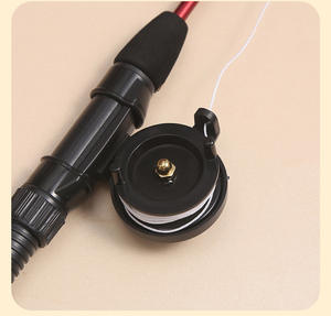 Doe, accesorios para mascotas, juguete interactivo para gatos, varilla telescópica, carrete de pesca de plástico, cuerda moderna/clásica para mascota, varita teaser transfronteriza - Product Image 5