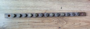 Barre de terre 380 x 10 mm avec 13 vis pour type RITAL - Product Image 1