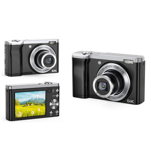 2025新しい5X光学5K 64MP <span class=keywords><strong>2</strong></span>.8 "自分撮りミニデジタルSlrカメラ光学ズームカメラカメラフラッシュライト付き - Product Image 2