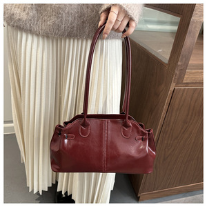 Borsa a Spalla <span class=keywords><strong>Vintage</strong></span> Personalizzata per Donna in <span class=keywords><strong>Ecopelle</strong></span> Liscia e Confortevole, Adatta per l'Uso Quotidiano - Product Image 3