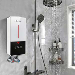 Ducha eléctrica vendida por el fabricante con pantalla LED para uso doméstico certificada con carcasa de plástico CB CE - Product Image 4