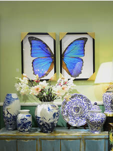 Restaurante habitación decoración de cerámica alto piso florero - Product Image 6