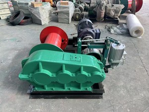 Verricello JM5T a Doppia Funzione con Uscita a Fune, Freno Idraulico, Capacità 5 Tonnellate, Attrezzatura per Sollevamento Materiali da Costruzione - Product Image 2