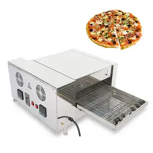 Suministro directo de fábrica, horno de pizza eléctrico profesional, horno de pizza a gas 500 redondo con precio al por mayor