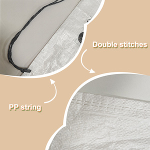 Nhà Máy Trung Quốc Tùy Chỉnh Đóng Gói Bao 25Kg 50Kg Tái Sử Dụng <span class=keywords><strong>PP</strong></span> Dệt Di Chuyển Túi UV Kháng Rỗng Dệt Cát Bao Cho Lũ Lụt - Product Image 3