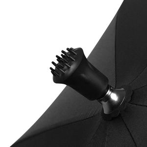 Stampella bastone da passeggio vecchio ombrello dritto tessuto impermeabile parasole canna ombrello - Product Image 5