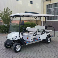 Kit de levage pour voiturette de golf 4 places 48V, kits de levage et de pneus pour voiturettes de golf, voiturettes de golf surélevées personnalisées, voiturette de golf pour sites touristiques