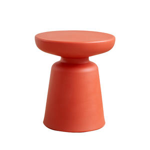 Table basse en plastique pour usage domestique, petite table d'appoint de couleur macaron pour petits salons, mobilier moderne minimaliste et mobile pour la maison - Product Image 3
