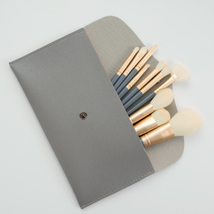 Juego de brochas de <span class=keywords><strong>maquillaje</strong></span> profesional de 10 piezas, base fluida suave y brochas para rubor de ojos en polvo - Product Image 3