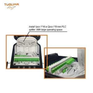 Không thấm nước IP67 24 FO sợi quang phân phối 2 trong 1 FTTH hộp caja Nap FTTH sợi phân phối hộp với PLC <span class=keywords><strong>Splitter</strong></span> - Product Image 3