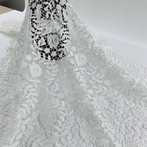 Tessuto in Pizzo di Lusso con Perline per Abiti da Sposa, Tessuto in Pizzo con Perline Fatte a Mano, Tessuti in Pizzo di Lusso per Feste - Product Image 1