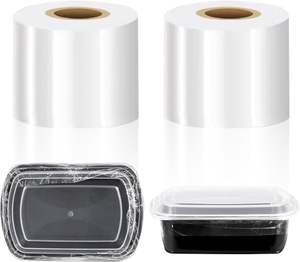 <b>Mini</b> Stretch Wrap | High Gloss Reinforced Grade Unheated Self-Adhesive Shrink Film for <b>Bottles</b> Jars Lunch Boxes & Plant Tying - Product Image 6