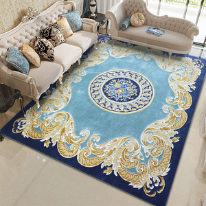 Tapis de salon personnalisé en soie, haut de gamme, moderne, en soie, fait à la main, avec logo, vente en gros, - Product Image 5