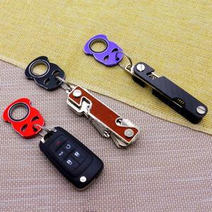 Gadget portable anti-anxiété, jouet porte-clés multicolore, spinner en métal, porte-clés karambit, porte-clés spinner - Product Image 6