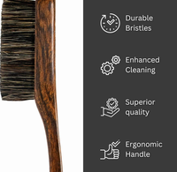 Brosse en bois pour l'escalade 18*1.8cm Facile à nettoyer Option de logo personnalisé Toutes saisons Hebei