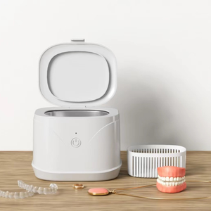 Machine de nettoyage à ultrasons portable professionnelle 46 kHz, boîte pour prothèses dentaires, pour le nettoyage des prothèses dentaires - Product Image 1