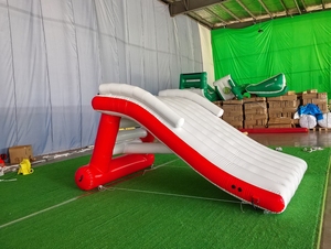 El más nuevo tobogán móvil de PVC para cruceros, inflables de agua, Tobogán de yate de diversión marina al aire libre para piscinas residenciales, el mejor - Product Image 2