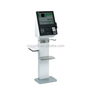 19 "tela sensível ao toque de superfície vendendo a kiosk auto serviço dispensador de dinheiro máquina de atm