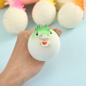 Juguete Antiestrés de Dinosaurio con Sonido, Muñeco de Huevo Creativo de Material TPR, Juguete para Aliviar el Estrés en la Oficina para Jóvenes - Product Image 4