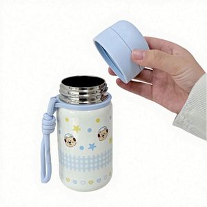316 Stainless Steel Insulated Water Bottle Pop-Up Lid Portable Thermal Bottle <b>Large</b> Capacity Food Grade Travel <b>Mug</b> - Product Image 4