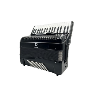 Acordeón de Teclado de Piano Profesional SEASOUND de 34 Teclas y 72 Bajos JP3472B OEM Rojo Madera Portátil 5 Registros Cromático - Product Image 5