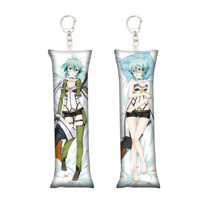 29สไตล์ศิลปะดาบออนไลน์ <span class=keywords><strong>Asuna</strong></span> Yuuki <span class=keywords><strong>Kirito</strong></span> พวงกุญแจหมอนขนาดเล็กจี้การ์ตูนอะนิเมะพวงกุญแจตกแต่ง - Product Image 5