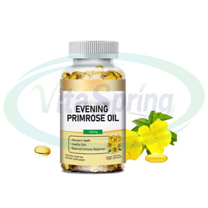 Vitaspring Oem 1300Mg Teunisbloemolie Zachte Gelcapsules Beste Halal Teunisbloemolie Capsule Softgels - Product Image 1
