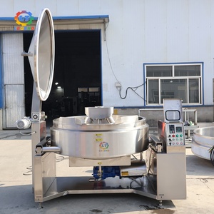 Wok électrique à agitation planétaire haute efficacité, à bascule automatique, fourni par l'usine chinoise |   Marmite de cuisson à agitation planétaire CE - Product Image 3