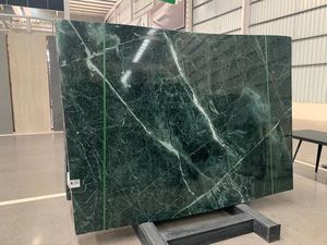 Losas de Mármol Verde Pulido Goldtop - Decoración de Estilo Moderno, Formato de Losa Grande para Pisos de Villas, Diseño Gráfico, 18 mm de Grosor, 5 Años de Garantía - Product Image 3