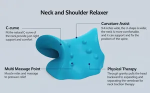 Korektor Postur Leher, Korektor Postur Leher Leher Leher dan Bahu Portabel untuk Menghilangkan Rasa Sakit