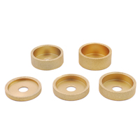 Marble Granite Grinding Wheels, Vacuum Brazed Diamond Cup Wheel for Stone Edging Polishing