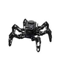 Robot hexapode bionique Tscinbuny ROS SLAM avec Jetson Nano, cartographie LiDAR, vision 3D de profondeur, plateforme robotique à six pattes