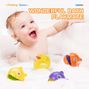 Aimant de salle de bain pour bébé, jeux de pêche à la tortue, jouets de bain d'eau pour enfants, jeux avec cannes à pêche - Product Image 4