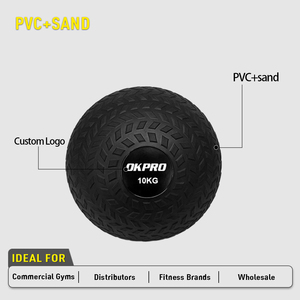 Ballon de <span class=keywords><strong>Slam</strong></span> Commercial en PVC avec Logo Personnalisé et Texture Antidérapante pour la Salle de Sport et le <span class=keywords><strong>CrossFit</strong></span> – Vente en Gros d'Équipements de Fitness - Product Image 5