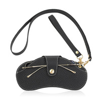 Pochette en cuir PU souple pour lunettes/sac à lunettes de soleil étui à lunettes Pochette PU souple