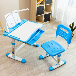 <span class=keywords><strong>Bureau</strong></span> ergonomique réglable en hauteur, table d'étude pour enfants étudiants bon marché pour la maison et l'école - Product Image 4