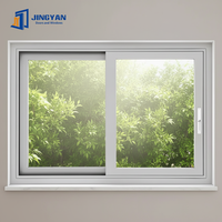 Ventana Abatible de Aleación de Aluminio Resistente con Apertura Suave para Decoración del Hogar y Proyectos de Villas