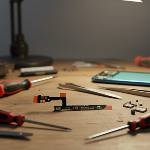 Parte di ricambio con design a barra per cavo flessibile per pulsanti di accensione e volume P30 - Product Image 3